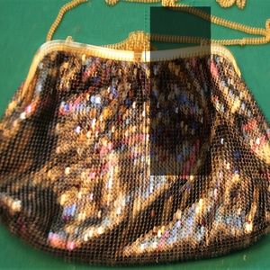 "Whiting and David" metalic Designer Purse /bag